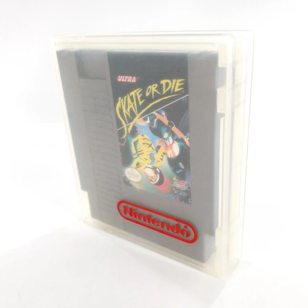 Skate or Die Nintendo NES Authentic w/ Manual & Case Pristine Label Tested Works